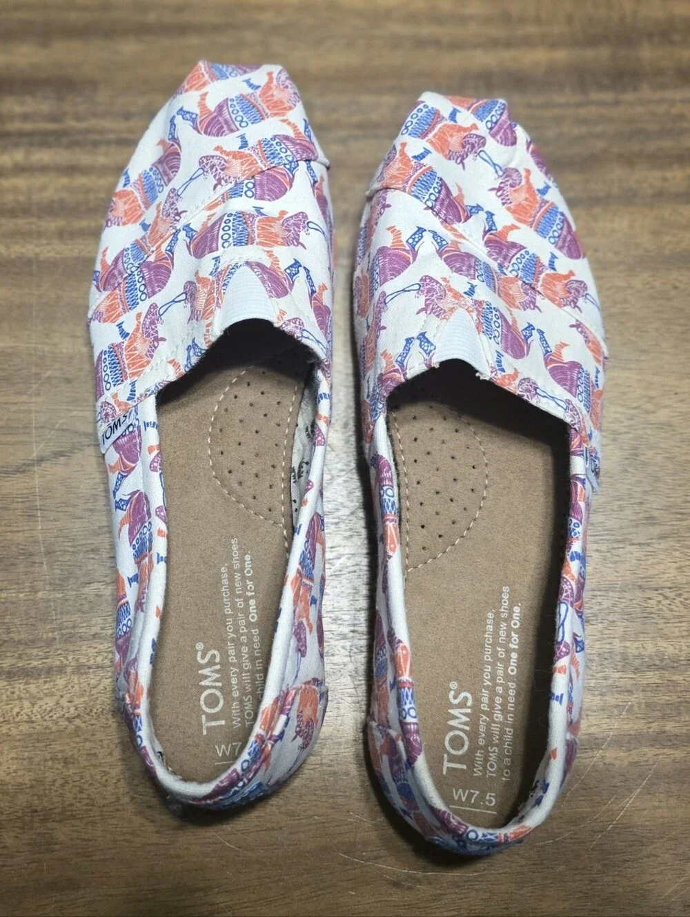 Toms World Wildife Fund Rino Shoe